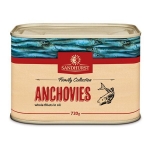 Sandhurst Anchovies whole fillets in oil. 720gm.